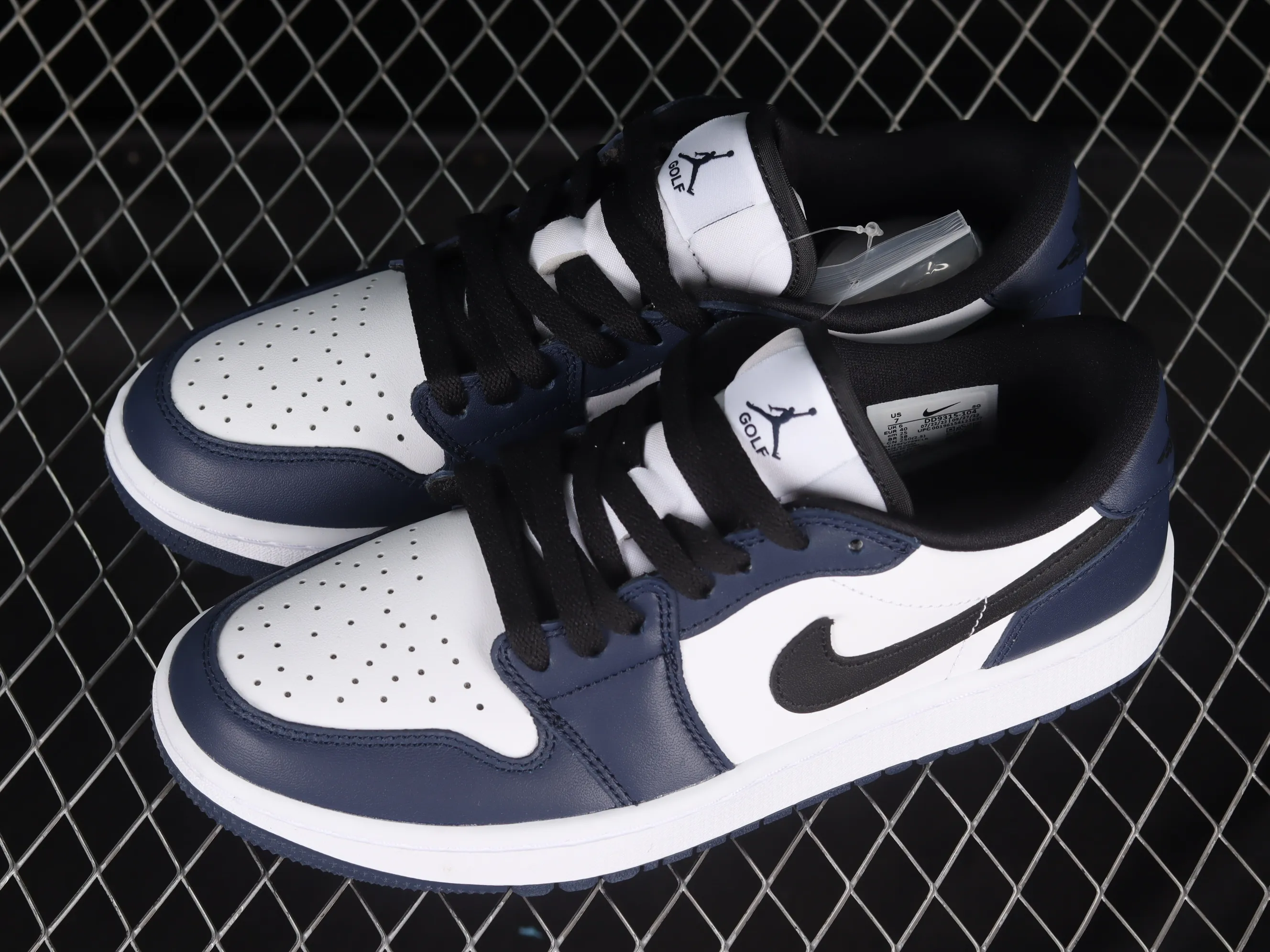 All categories Air Jordan Jordan series basketball shoes Air Jordan 1 Low G version pure original Air Jordan 1 Low Golf "Midnight Navy" AJ1 Joe 1 new golf version midnight blue DD9315-104